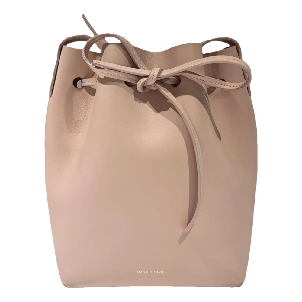 Mansur Gavriel Women's Beige Bucket Bag